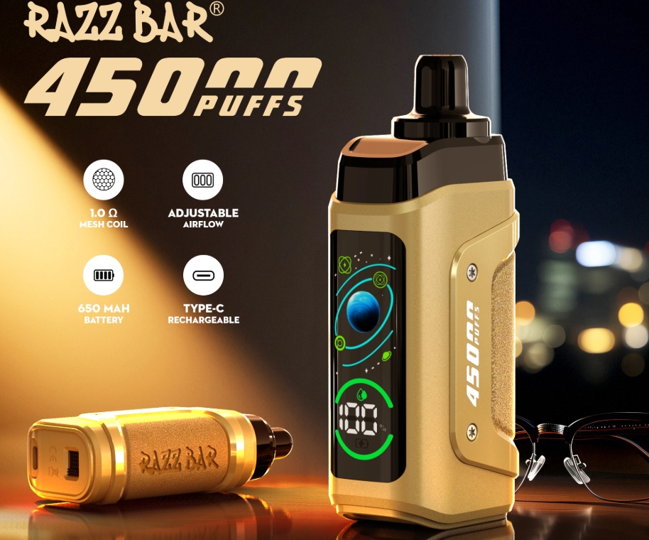 Oplev Razz Bar 45000 Puffs Vape - Ananas Kokosnød: En Tropisk Revolution i Dampverdenen
